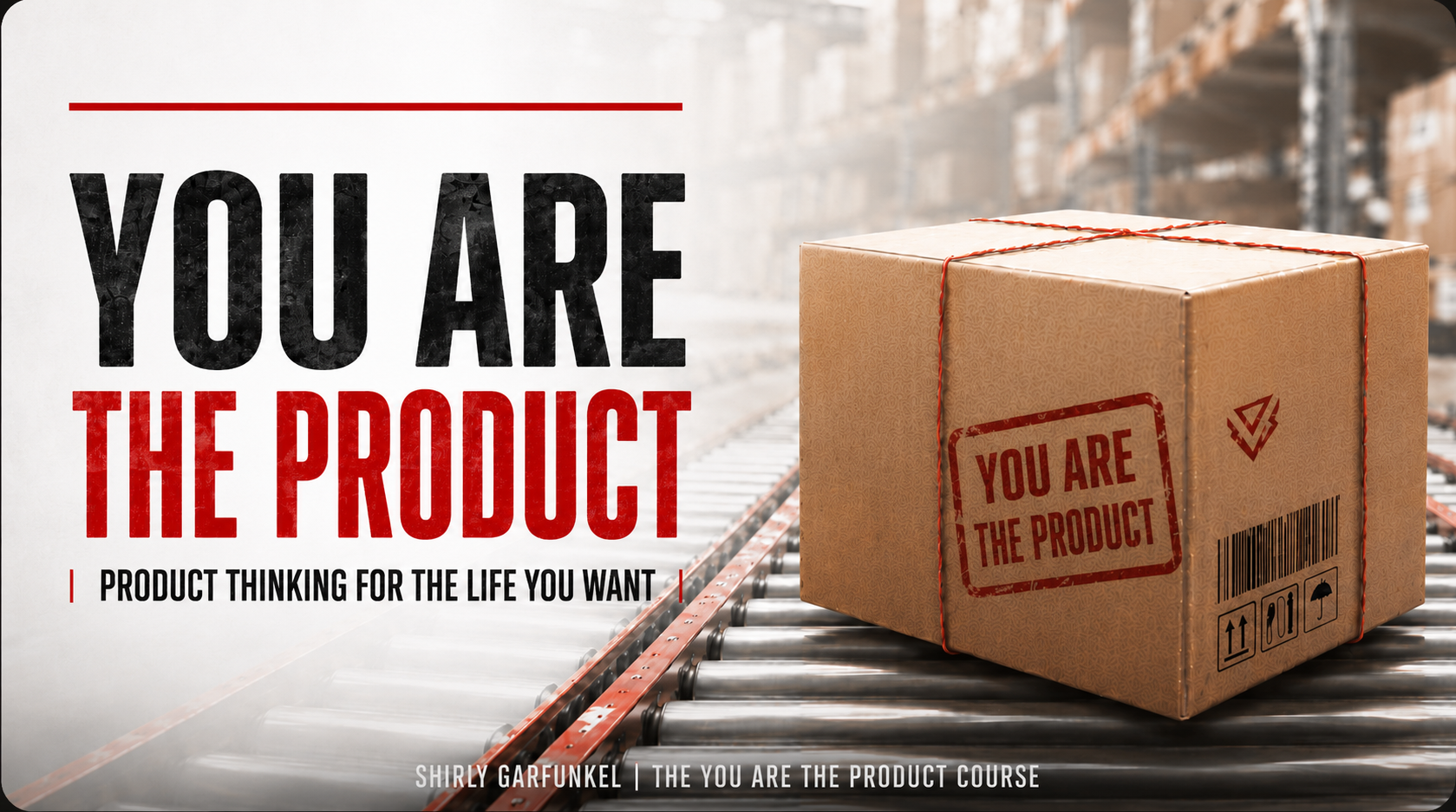 You Are the Product - product thinking for life